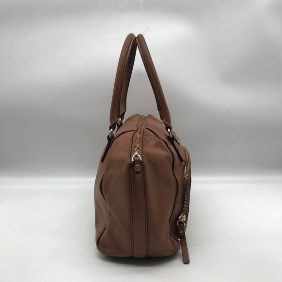 Kate Spade Cognac Leather Catalina Baxter Street Tote - Picture 4 of 12